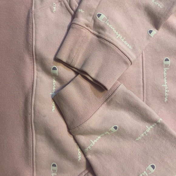 Champion Reverse Weave Allover Logo Hoodie - Picture 6 of 6